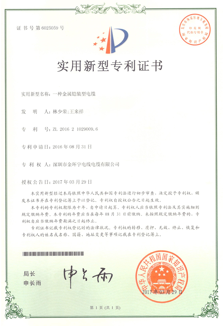 實用新型專利